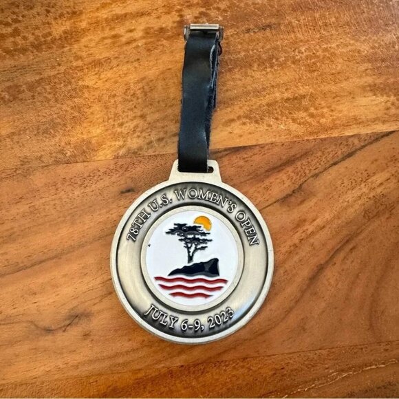 Pebble Beach US Women's Open 2023 Pewter Bag Tag - Picture 2 of 11
